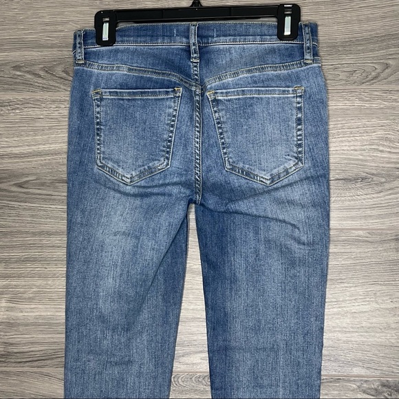 Free People Women’s Button Fly Skinny Jeans size 26 - Picture 5 of 11